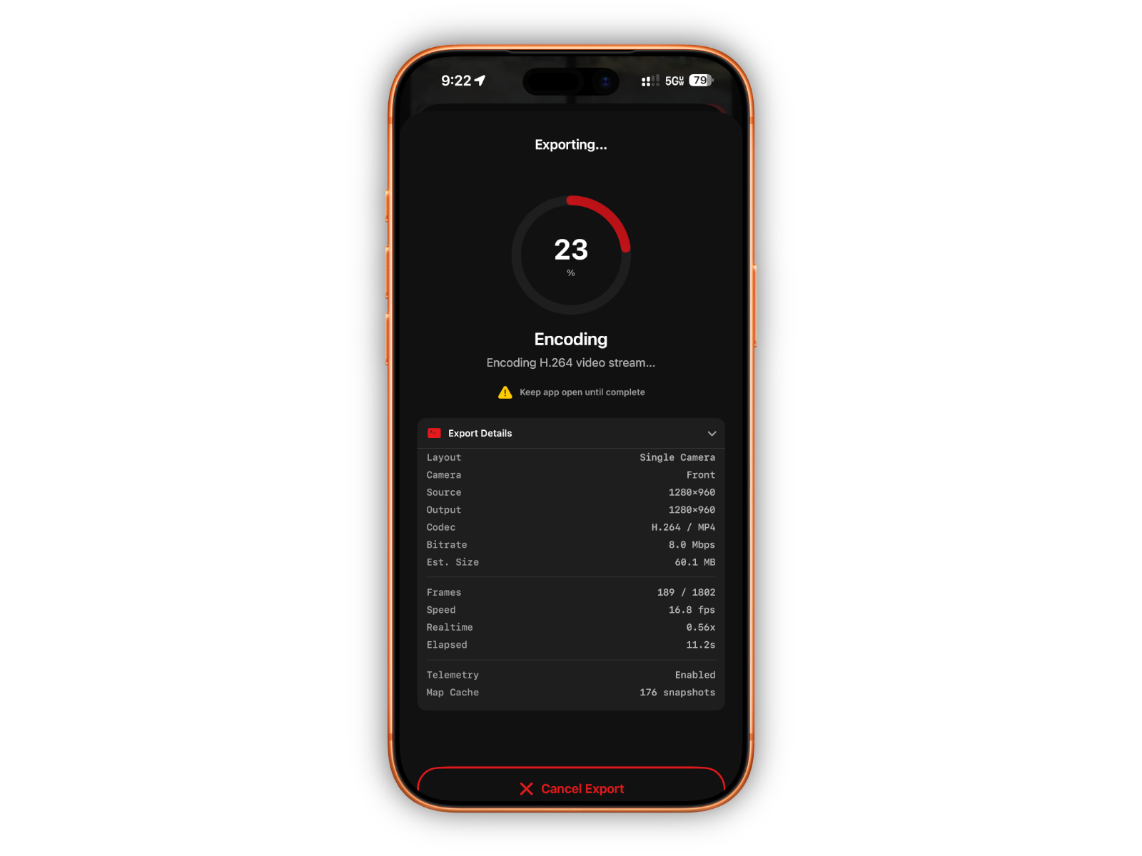 Sentinel export interface